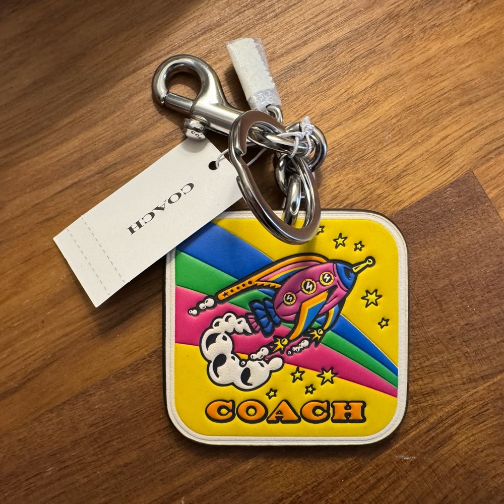 Coach Colorful Rocket Charm NWT